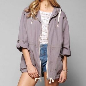 BDG oversized purple jacket